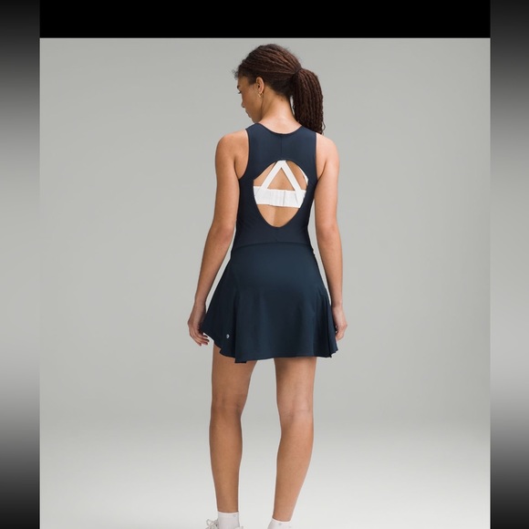 Lululemon Everlux Short Lined Tennis Tank Dress 6" - Picture 3 of 10